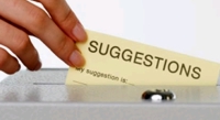 suggestion box